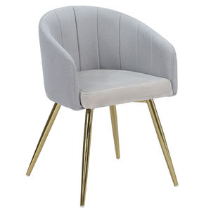 Miễn phí mẫu Quảng Đông Đựng Thức Ăn Chrome nhung hiện đại sảnh khách sạn Đen Acrylic Rose <span class=keywords><strong>Dark</strong></span> <span class=keywords><strong>Blue</strong></span> Ghế ăn với chân vàng - Product Image 2