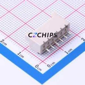 HC-XA-6A Wire-to-Board Pin Header Through hole Component (THT),P=2.5mm Connector 1x6P 2.5mm Through Hole XA - Product Image 2