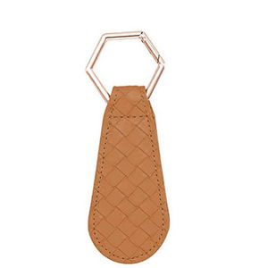 Clip magnétique pour chapeau en cuir tissé motif losanges noir multifonctionnel pour l'été et les activités de plein air - Product Image 4
