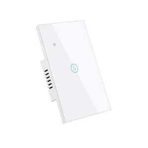 Tuya Touch Glass Panel WiFi Smart Water Heater Switch 20A High Power Wi-Fi Home Appliances