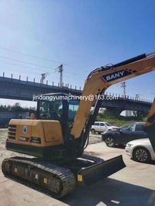 Excavadoras Usadas de Marca China Original, Excavadora de Cadenas Sany SY55C, Mini Excavadora Sany, Gran Oferta en Stock - Product Image 5