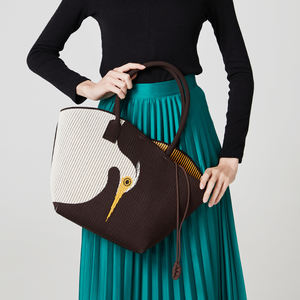 Vendita calda su misura di alta qualità in poliestere riciclato Tote Bag da <span class=keywords><strong>donna</strong></span> a spalla di grande capacità da <span class=keywords><strong>donna</strong></span> Shopping Tote Bag - Product Image 2