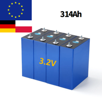 Batterie LiFePO4 de qualité A MB31 314Ah 3.2V en stock UE pour système de stockage d'énergie, cellule compatible 12V 24V 48V pour stockage d'énergie