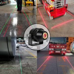 Nuevo proyector láser de línea recta ajustable para marcar pisos en rojo/verde/azul, para advertencia industrial y seguridad virtual en montacargas. - Product Image 6