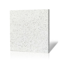 Dalles de pierre inorganique Wayon en terrazzo blanc, fabrication sur mesure, pour sols, murs, escaliers, dessus de meubles, fourniture commerciale