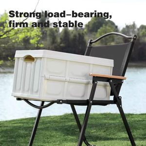 كرسي كرميت خارجي قابل للطي في الهواء الطلق للنزهات السياحة الكربونية القابلة للطي في التخييم - Product Image 5