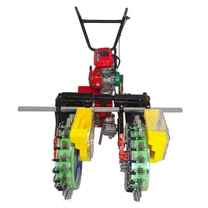 gasoline powered vegetable seeder beans seeder with fertilizer for sale