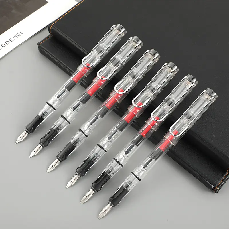 Sanatçının İngilizce italik kaligrafi Goth sanat yazı dolma kalem plastik eğik kalem farklı boyut ördek gagalı paralel kalem