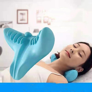 Almohada Correctora de Postura para Cuello y Espalda, Masajeador Shiatsu Cervical y Lumbar, Alivia el Dolor, Soporte para Cuello, Azul o Color Personalizado - Product Image 1