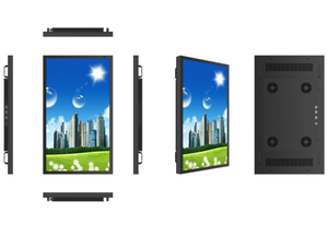 Téléviseur intelligent portable extérieur haute luminosité, étanche IP55, 65 pouces, 4K, <span class=keywords><strong>Google</strong></span> TV, kiosque, cour, piscine, source d'usine - Product Image 4