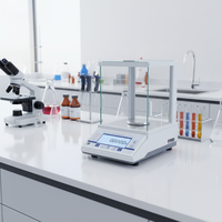 Balance analytique numérique de précision 0,0001g pour laboratoire, petite balance électronique
