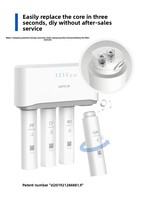 Purificateur d'eau KEMFLO Yitai 100A-B6, machine à osmose inverse pour eau potable directe KR0100-RB61W, coton PP et charbon actif officiels
