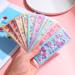 Etiqueta engomada impermeable de DAQIDO, pegatinas de papel personalizadas, pegatina de hoja de dibujos animados de vinilo autoadhesiva impermeable - Product Image 5