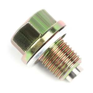 Bouchon de <span class=keywords><strong>vidange</strong></span> magnétique à tête hexagonale M-50 MASUMA, capture en profondeur des débris métalliques fins, longévité du moteur, OE pour HONDA - Product Image 5