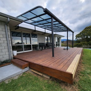 방풍 옥외 차고 헛간 금속 알루미늄 차 항구 폴리탄산염 지붕 덮개 간이 차고 일요일 그늘 - Product Image 2