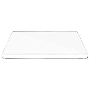 Planche à découper en acrylique transparente antidérapante, grande planche à découper en acrylique avec rebord pour la cuisine - Product Image 1