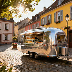 Remorque de vente ambulante 2025, camion de barbecue, entièrement équipé, conteneur de restaurant, chariot de nourriture, caravane, cuisine - Product Image 6