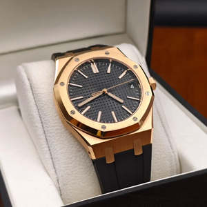 2025 montre mécanique de luxe pour hommes haut de gamme la plus vendue avec bracelet en acier, style décontracté, cadran noir, montre mécanique à calendrier - Product Image 6