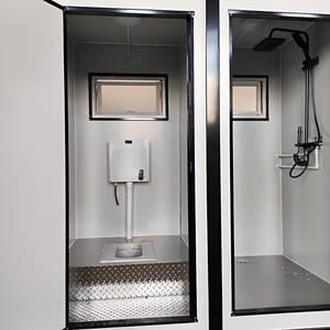 Inodoro Portátil para Exteriores con Agua, Baños Prefabricados, <span class=keywords><strong>Conducha</strong></span> WC, Adecuado para Obras de Construcción, Ducha Portátil Móvil - Product Image 5