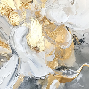 B&C ART Dipinto a Mano su Tela Astratto Oro e Grigio Arte Moderna Pittura a Olio <span class=keywords><strong>da</strong></span> Parete dal Guangdong - Product Image 4