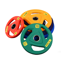 Disques de poids colorés pour la musculation – Accessoires d'équipement de fitness pour l'entraînement en force