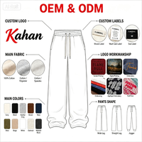 Pantalon de jogging personnalisé pour femme grande taille, imprimé, taille mi-haute, cordon élastique, 100% coton molletonné