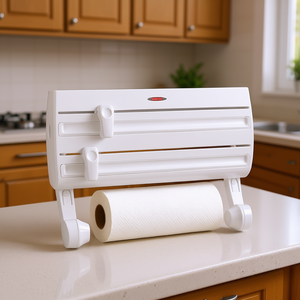 Leifheit Parat F2 Roll Holder 41.2x19.9x10cm White Storage Rack For Kitchen Rolls - Product Image 3