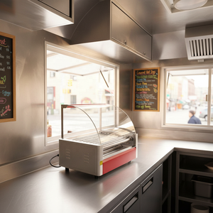 Machine à saucisses en acier inoxydable Chef Prosentials CY-100230, 1,5 kW, électrique, 220 V, facile à nettoyer et à installer - Product Image 4