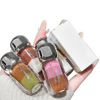 CAPPVINI Gloss à lèvres bicolore effet laiteux style coréen, pour des lèvres pulpeuses et un teint éclatant – Idéal pour les étudiants