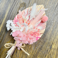 Natürliche Boho Cake Topper Palm Speere Getrocknete Blumen Kuchen Dekorationen für Hochzeit Baby Shower alles Gute zum Geburtstag Kuchen Topper