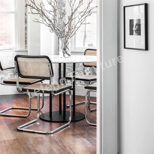 Offre Spéciale <span class=keywords><strong>Marcel</strong></span> Breuer Cesca Cantilever Chaise de salle à manger en porte-à-faux pour la cuisine ou la salle à manger - Product Image 1
