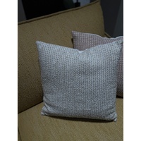 Coussin décoratif personnalisable en tissu suédé tissé à la main, broderie géométrique abstraite, doux et durable, pour canapés, lits et hôtels