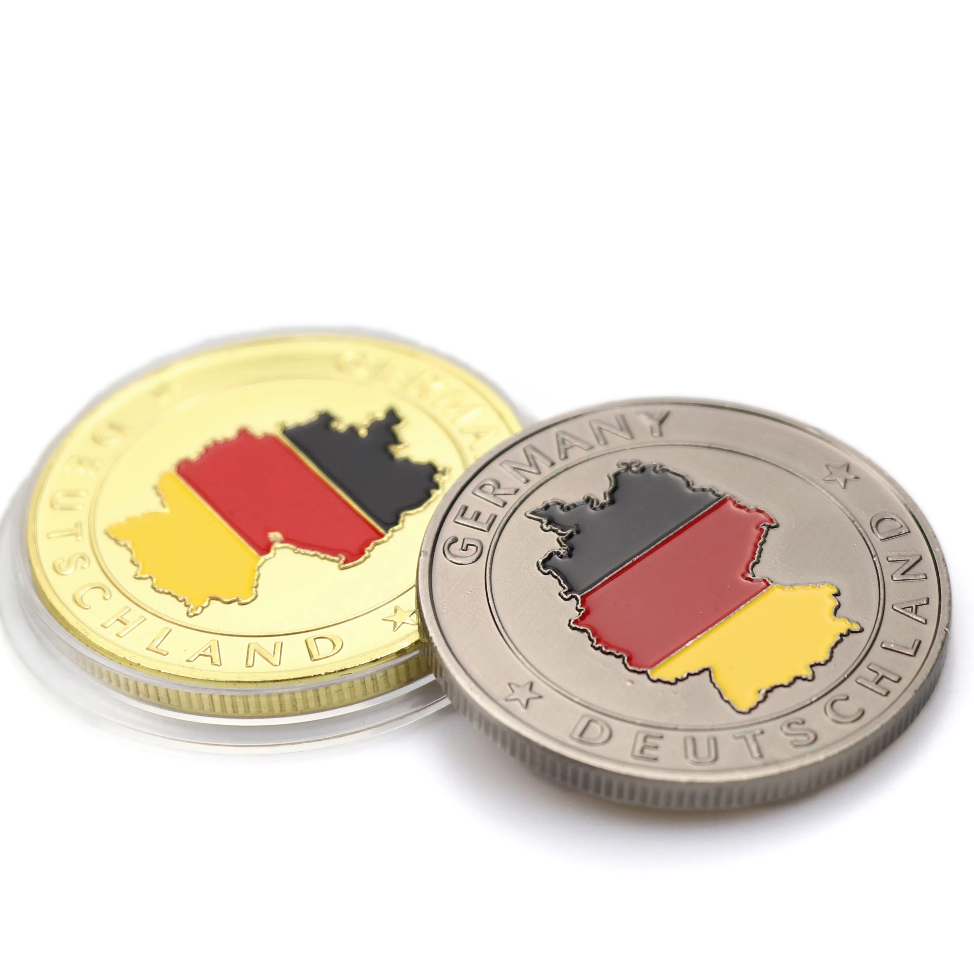 Germany Souvenir Crafts Commemorative Coin Metal Challenge Coins Antique Silver Gold Custom Coins