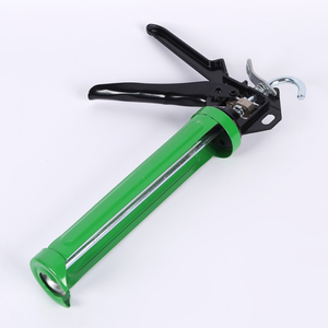 Pistola de Pegamento de Doble Columna, Pistola de Pegamento con Estructura Giratoria, Pistola de Pegamento Tipo Semicilíndrica, Pistola de Pegamento Manual para Vidrio que Ahorra Esfuerzo - Product Image 2