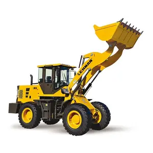 Mini nhỏ phía trước loader 4WD bánh xe tải máy kéo nhỏ xe nâng xẻng vườn trang trại Skid chỉ đạo payloader máy