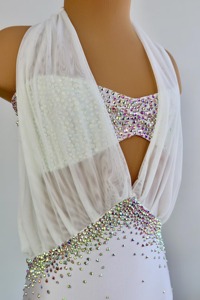 Abito lirico di fascia alta al chiaro di luna sussurri Costume da danza eleganza per Performance teatrali abbigliamento da allenamento Premium in saldo - Product Image 5