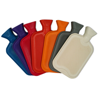 Bouillotte portable chaude d'hiver avec housse tricotée et sac chauffant doux en peluche pour les mains et les pieds
