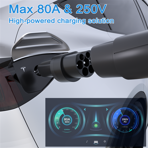 Nouveaux connecteurs adaptateurs de charge pour véhicules électriques GBT de type 2 (CCS2) vers Tesla Model 3/Y/<span class=keywords><strong>S</strong></span>/X, vente en gros, super rapides - Product Image 4