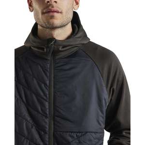 BLAKLADER-Pull hybride 346325264599XXXL Vert olive foncé/Noir-EAN 7330509713112 WORK HOODIES - Product Image 4