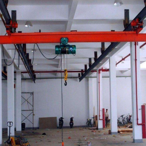 Grúa monorraíl estándar FEM DIN de 10t de capacidad para levantamiento en plantas de fabricación de servicio pesado y estructuras de acero - Product Image 6