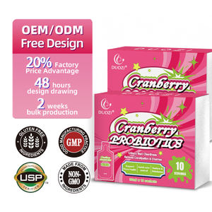 Desain OEM/ODM <span class=keywords><strong>Sachet</strong></span> Cair Probiotik Cranberry untuk Wanita, Kesehatan Saluran Kemih dan Kesehatan Pencernaan - Product Image 2