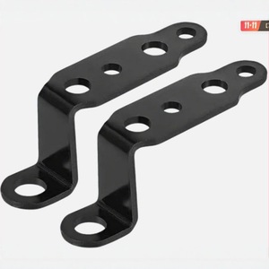 Z Shaped Motorcycle Mirror <b>Bracket</b> 8mm 10mm Screw Hole Universal Mounting Accessory For Bike Handlebar Extension - Product Image 2