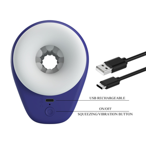 PRETTY LOVE Masturbatore Maschile a Forma di Aeroplano, Nuovo Vibratore Elettrico <span class=keywords><strong>per</strong></span> Adulti con 5 Funzioni di Vibrazione e 5 Modalità di Compressione - Product Image 5