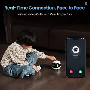 ईबो स्मार्ट पालतू साथी रोबोट 3k कैमरा वीडियो कॉल और आई गश्ती समारोह - Product Image 4