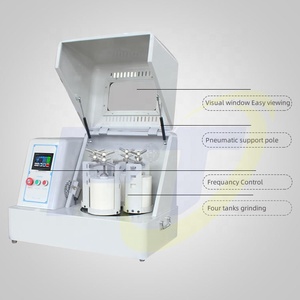 Broyeur planétaire de laboratoire vertical pour poudres fines nano, idéal pour minéraux, céramiques et matériaux énergétiques nouvelle génération - Product Image 2