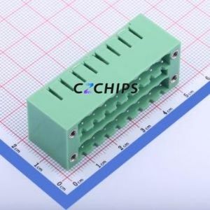 KF2EDGKVHM-5.0-2*8P Plug-in Terminal Block Through hole,P=5mm Connector Board-to-Board / Socket - Closed Screw Fixing 2x8P 5mm - Product Image 1