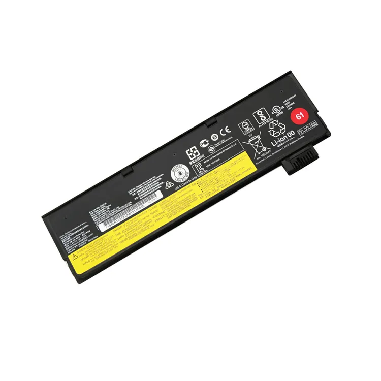 HK-HHT Pin máy tính xách tay mới 3Cell 24Wh 61 cho Lenovo ThinkPad T470 t570 t480 01av423 01av424 Pin