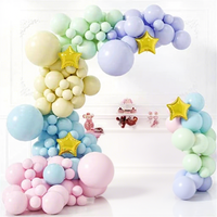 Kit de guirlande de ballons métalliques, arche de ballons à confettis dorés pour la décoration de fête de naissance, anniversaire, remise de diplôme, mariage
