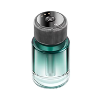Difusor de Aroma Inteligente para Auto con Inducción, Atomización Ultrasónica, Ambientador Recargable con Encendido/Apagado Automático, Rociador de Perfume para Auto