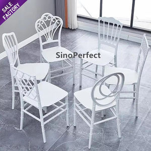 Wholesale Prices White Modern Round Back Plastic tiffany Wedding <b>Chairs</b> - Product Image 5